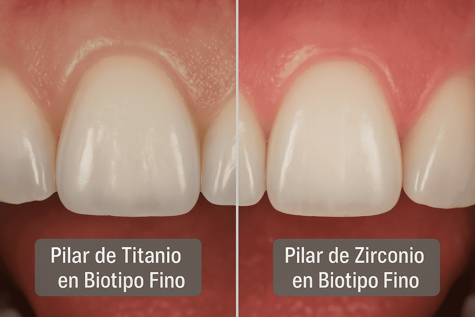 20250813 2318 Comparación Implante Dental simple compose 01k2jmpnsffwargmx0mkn4bxa7 (1) Selección de Pilares en Implantología