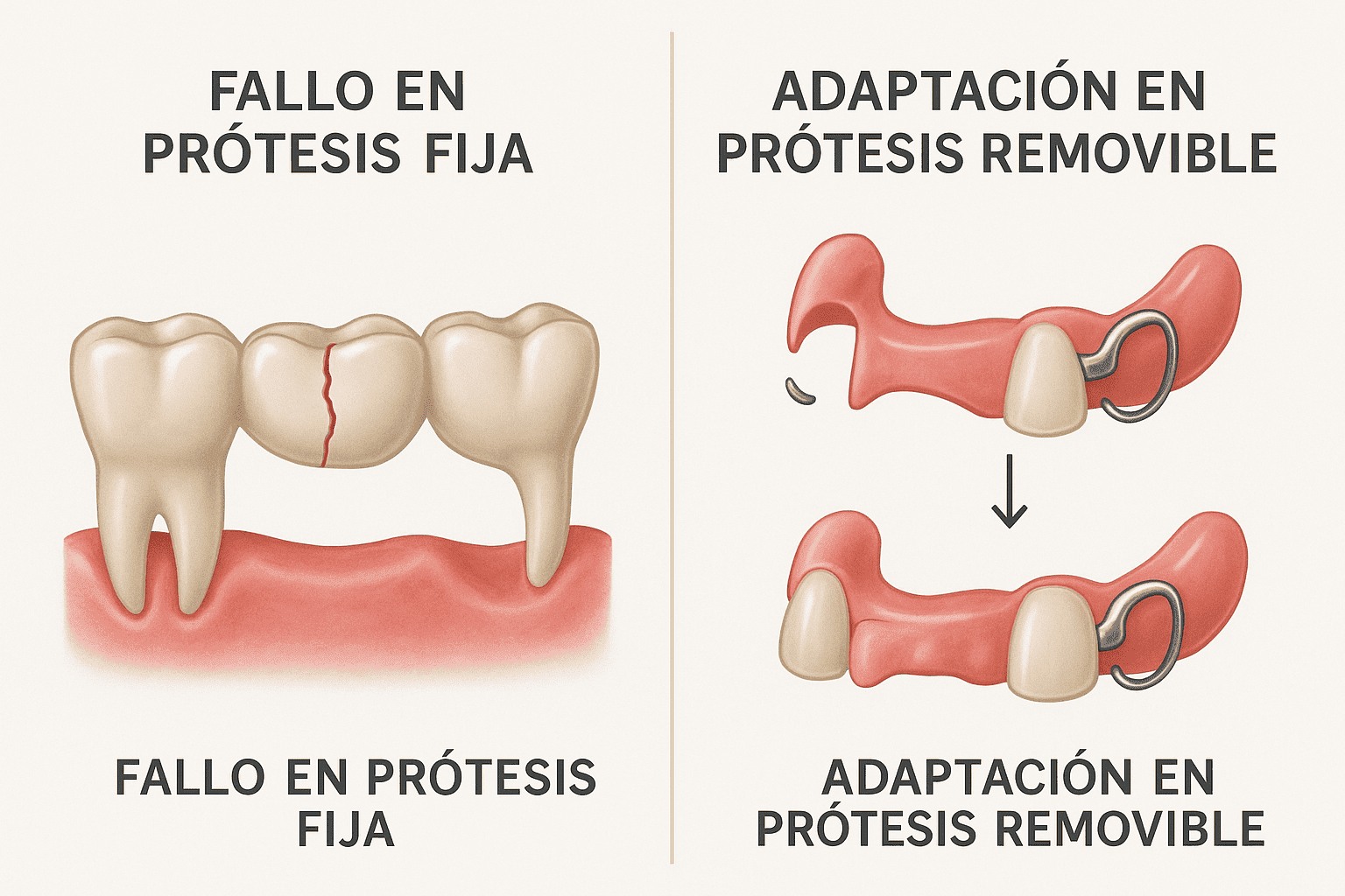 prótesis fija vs removible prótesis fija vs removible