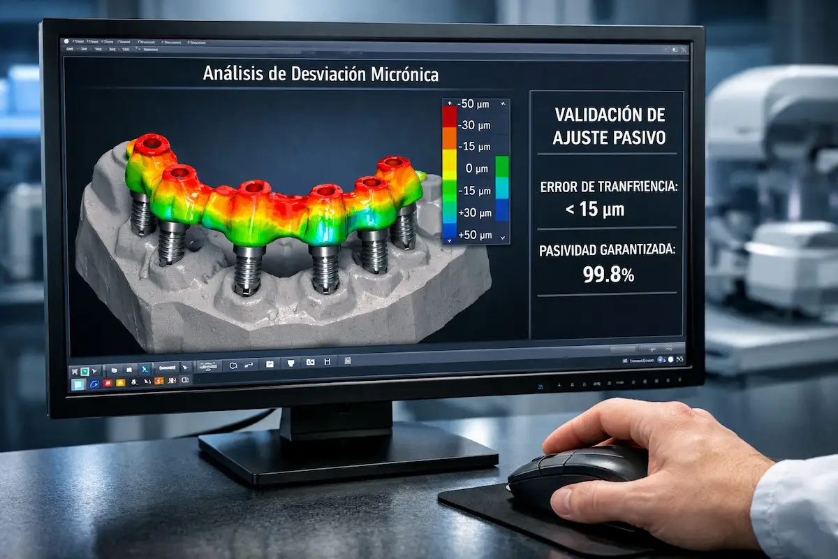  estructuras sobre implantes que no ajustan